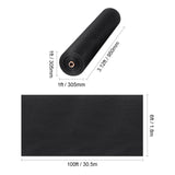 Non Woven Geotextile Fabric Under Gravel, 6x100FT 8OZ Driveway Fabric Landscape Fabric, Heavy Duty Weed Barrier Fabric, Ground Cover Weed Control Fabric, French Drains Drainage Fabric, Black