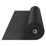 Non Woven Geotextile Fabric Under Gravel, 6x100FT 8OZ Driveway Fabric Landscape Fabric, Heavy Duty Weed Barrier Fabric, Ground Cover Weed Control Fabric, French Drains Drainage Fabric, Black