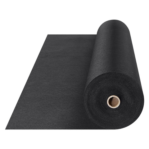 Non Woven Geotextile Fabric Under Gravel, 6x100FT 8OZ Driveway Fabric Landscape Fabric, Heavy Duty Weed Barrier Fabric, Ground Cover Weed Control Fabric, French Drains Drainage Fabric, Black