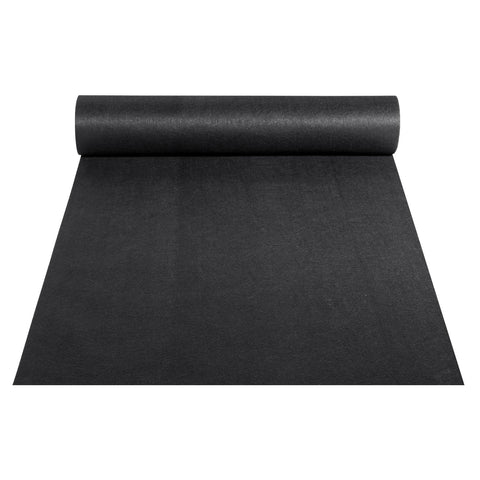 Non Woven Geotextile Fabric Under Gravel, 6x100FT 8OZ Driveway Fabric Landscape Fabric, Heavy Duty Weed Barrier Fabric, Ground Cover Weed Control Fabric, French Drains Drainage Fabric, Black