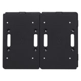Furniture Dolly, 500 lbs Capacity Each Count, Furniture Mover with Wheels, Portable Moving Rollers 4 Wheels Heavy Duty, Small Flat Dolly Cart with Interlocking for Heavy Furniture, 2 Pack, Black