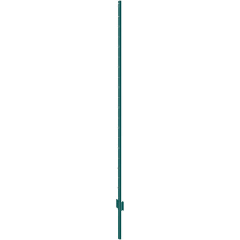6 Feet Fence Post 6 Pack T-Post Heavy Duty Metal Fence Posts Green