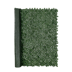 VEVOR Ivy Privacy Fence, 1830 x 2440 mm Artificial Green Wall Screen, Greenery Ivy Fence with Mesh Cloth Backing and Strengthened Joint, Faux Hedges Vine Leaf Decoration for Outdoor Garden, Yard