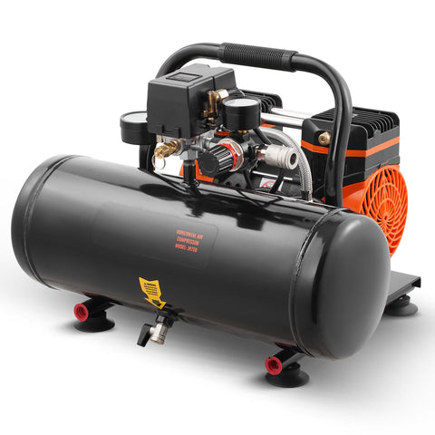 Air Compressor Compact Portable Oil Free Compressor 8L 8bar
