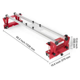 Router Sled, 1625 mm, Portable and Easy to Adjust Slab Flattening Jig, DIY Woodworking Router Sled for Flattening Slabs, Slab Guide Jig Trimming Planing Machine for Wood Flattening, Home DIY