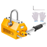 Magnetic Lifter, 400 kg/880 lbs Pulling Capacity, 2.5 Safety Factor, Neodymium & Steel, Lifting Magnet with Release, Permanent Lift Magnets, Heavy Duty Magnet for Hoist, Shop Crane, Block, Board