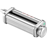 Pasta Attachment for KitchenAid Stand Mixer, Stainless Steel Pasta Sheet Roller Attachment, Pasta Maker Machine Accessory with 8 Adjustable Thickness Knob, KitchenAid Pasta Attachment by VEVOR