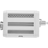 Pasta Attachment for KitchenAid Stand Mixer, 3-IN-1 Stainless Steel Pasta Roller Cutter Set Including Pasta Sheet Roller, Spaghetti and Fettuccine Cutter, 8 Adjustable Thickness Knob Pasta Maker