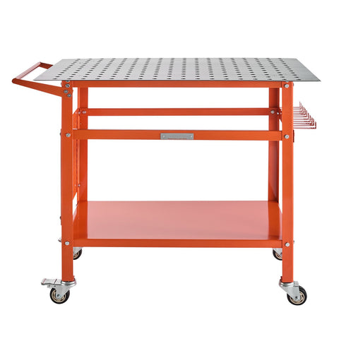 Welding Table 40"x24" Welding Workbench with 800LBS Static Weight Capacity