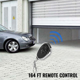 Garage Roller Door Opener, 800 N Lift Force 164 ft Remote Control, 220V Electric Roller Gate Opener, Auto Garage Roller Gate Opener Kit with 2 Remote, Apply for Garage Store