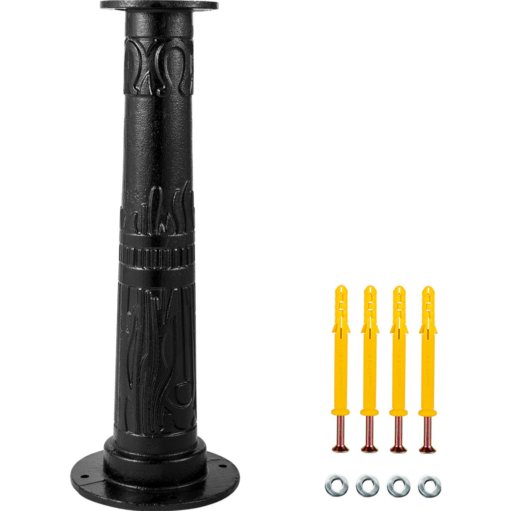 Antique Hand Water Pump Stand Pitcher Pump Stand for Yard Garden Black