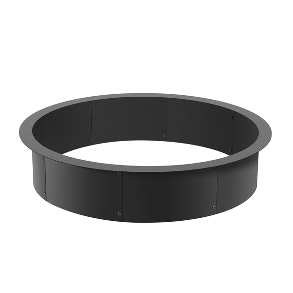 Fire Pit Ring Round Inner Steel Liner DIY Campfire Firepit