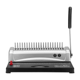 Binding Machine, Comb Binding Machine 21-Holes Binding 450 Sheets, Book Binder Machine with 100 PCS 3/8'' Comb Binding Spines, for Letter Size, A4, A5
