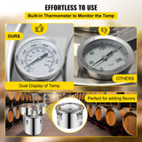 3 Pot 12L Alcohol Distiller Water Wine Boiler Home Brew Moonshinestill