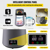 Home Water Distiller Distilled Water Maker 4 L with Dual Temp Display Grey