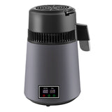 Home Water Distiller Distilled Water Maker 4 L with Dual Temp Display Grey