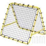 40"x35"x37" Soccer Rebounder Net Kick-Back Portable Football Training Gift