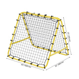 40"x35"x37" Soccer Rebounder Net Kick-Back Portable Football Training Gift