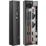 Gun Safe Rifle Safe with Digital Keypad & Lock for 3 Rifles and 4 Pistols