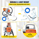High Pressure Airless Wall Paint Spray Gun Sprayer 600W Machine Spraying