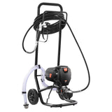Stand Airless Paint Sprayer, 750W 3000PSI High Efficiency Electric Airless Sprayer With Cart, Fine And Even Painting Effect, Paint Sprayers for Home Interior and Exterior Furniture and Fences