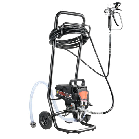 Stand Airless Paint Sprayer, 950W 3000PSI High Efficiency Electric Airless Sprayer With Cart, Fine And Even Painting Effect, Paint Sprayers for Home Interior and Exterior Furniture and Fences