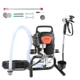 Stand Airless Paint Sprayer, 950W 3000PSI High Efficiency Electric Airless Sprayer, Fine And Even Painting Effect, Handheld Paint Sprayers for Home Interior and Exterior Furniture and Fences