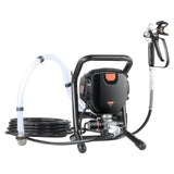 Stand Airless Paint Sprayer, 750W 3000PSI High Efficiency Electric Airless Sprayer, Fine And Even Painting Effect, Handheld Paint Sprayers for Home Interior and Exterior Furniture and Fences