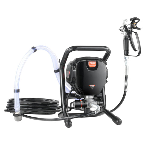 Stand Airless Paint Sprayer, 750W 3000PSI High Efficiency Electric Airless Sprayer, Fine And Even Painting Effect, Handheld Paint Sprayers for Home Interior and Exterior Furniture and Fences