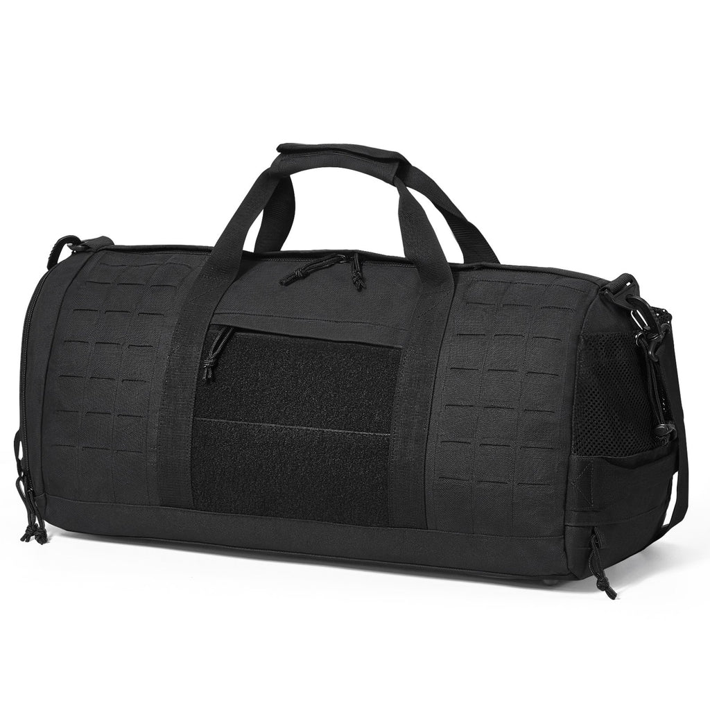 Tactical Duffle Bag 45L Gym Bag Duffle Molle Design & Shoe Compartment