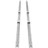 Linear Guide Rail Set, SBR20 1500mm, 2 PCS 59 in/1500 mm SBR20 Guide Rails and 4 PCS SBR20UU Slide Blocks, Linear Rails and Bearings Kit for Automated Machines DIY Project CNC Router Machines