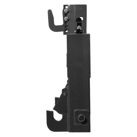 3-Point Quick Hitch with 2 in Receiver, 3000 Lbs Lift Capacity, 3-Pt Hitch with 5 Level Adjustable Bolt, Adaptation to Category 1 & 2 Tractor, Heavy Duty 3 Point Attachments, Black