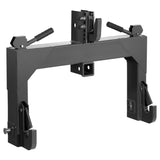 3-Point Quick Hitch with 2 in Receiver, 3000 Lbs Lift Capacity, 3-Pt Hitch with 5 Level Adjustable Bolt, Adaptation to Category 1 & 2 Tractor, Heavy Duty 3 Point Attachments, Black