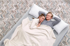 Bestway 2.03m x 1.52m x 51cm Tritech Air Inflatable Mattress Queen Built-in AC Pump