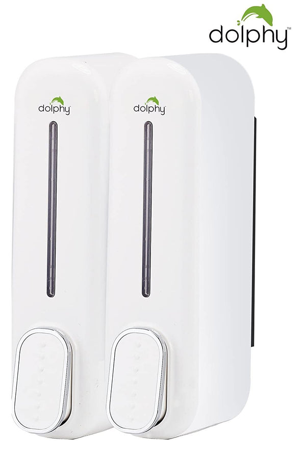 CLASSIC Dual Soap/Shampoo Dispenser 300ml -White
