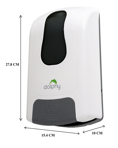 Manual Soap-Sanitiser Dispenser 1000ML - White