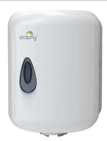 Center-Pull Paper Dispenser - White