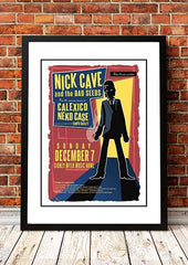 Nick Cave and the Bad Seeds ‘Myer Music Bowl’ Melbourne, Australian Tour Poster 2003 - Framed A3