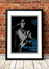 Paul Kelly 'Gossip' In Store Poster 1986 - Framed A1