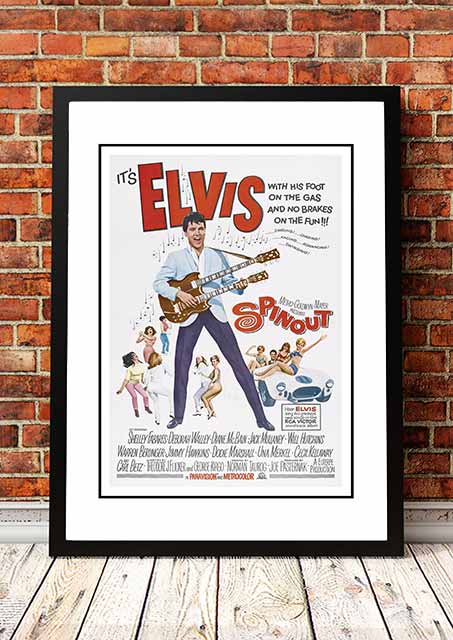 Elvis 'Spinout' Framed Movie Poster! - Framed A2