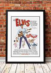 Elvis 'Spinout' Framed Movie Poster! - Framed A4
