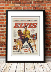 Elvis 'Ticke Me' Framed Movie Poster! - Framed A2