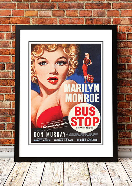 Marilyn Monroe ‘Bus Stop’ Framed Movie Poster! - Framed A2