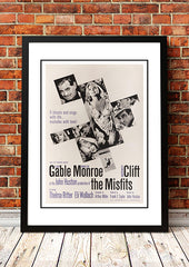 Marilyn Monroe ‘The Misfits’ Framed Movie Poster! - Framed A3