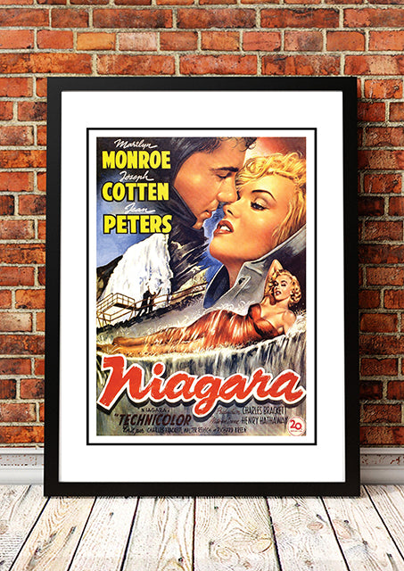 Marilyn Monroe ‘Niagara’ Framed Movie Poster! - Framed A2
