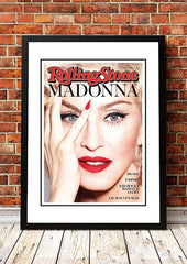 Madonna' Rolling Stone Magazine Cover! - Framed A2