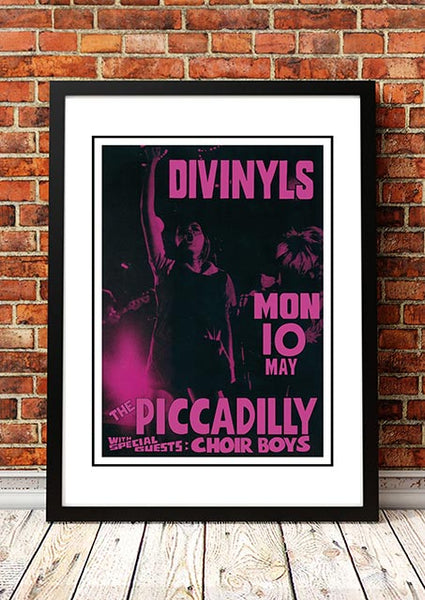 Divinyls ‘The Piccadilly’ Sydney, Australia Concert Poster 1983 - Framed A2