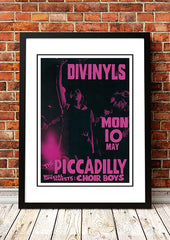 Divinyls ‘The Piccadilly’ Sydney, Australia Concert Poster 1983 - Framed A4