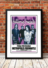 Killing Heidi ‘Metropolis’ Fremantle, Australia Concert Poster 2004 - Framed A3