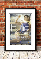 Kylie Minogue ‘On A Night Like This’ Australian Tour Poster 2001 - Framed A4